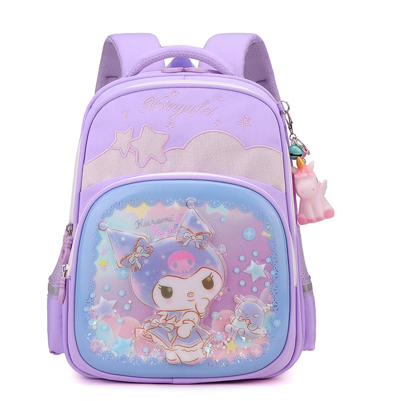 School Bag for Girls and Primary School Students New Girls Spine Protection To Reduce the Burden On Children