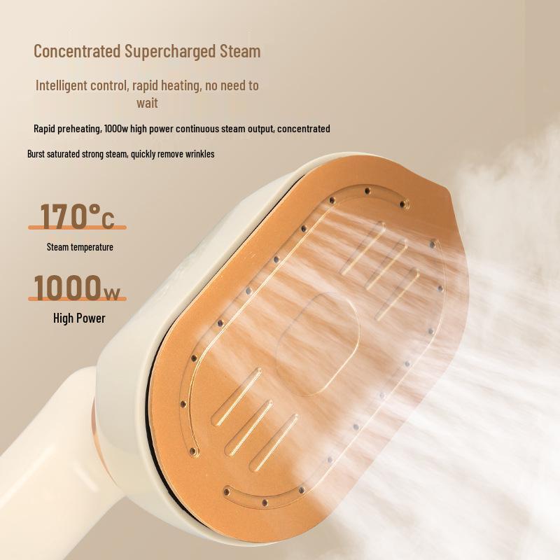 Portable Garment Steamer & Ironing Machine - Handheld Steam Brush for Clothes