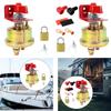 Generic Battery Disconnect Switch Accessories Replacement Practical Easy To Use Battery Cut Off Isolator for Cars Boats Rvs
