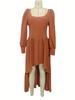 Women's Retro Western Cowboy Dress - Spring/Summer/Autumn