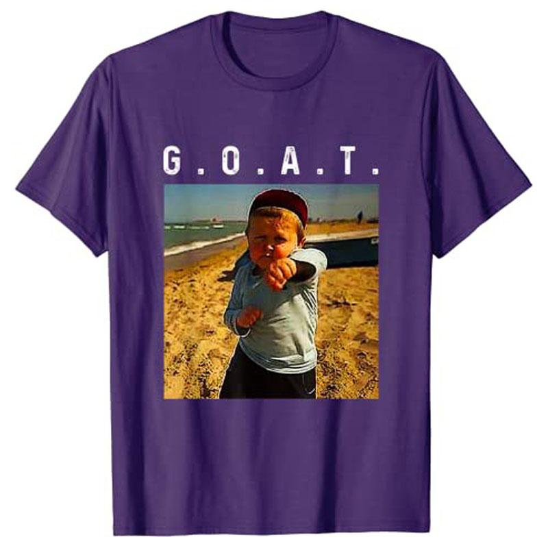 Goat Mma Hasbulla Fighting Meme TShirt for Kids Adults Unisex Clothing Best Seller Vintage Tee Cute Novelty Tops Short Sleeve Gift