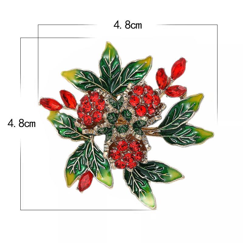 

Брошь с зеленым листом и фиолетовым цветком, эксклюзивный женский дизайн, брошь с цветком для костюма, аксессуары для броши Tide