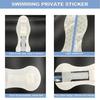 Swim Panty Liner, Waterproof Private Patch for Women, Transparent Period Pad, Portable Pool Liner Pad, PU Film Waterproof Private Patch for Hot Spring