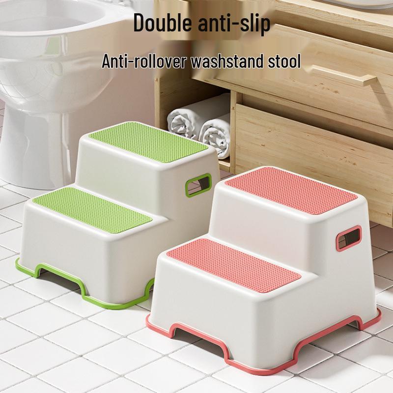 Children's Step Stool for Handwashing, Toothbrushing, and Toilet Use