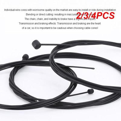 2/3/4PCS Brake Line Reliable Smooth Innovative State-of-the-art Flexible Cutting-edge Reliable Folding Bike Cable Rustproof