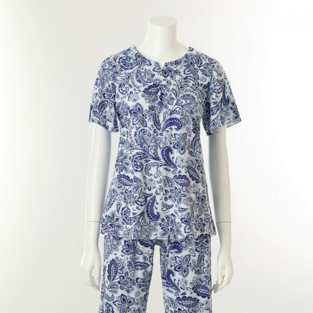 Wacoal Women Polyester Span Paisley Prints Top Wpa859ws 85