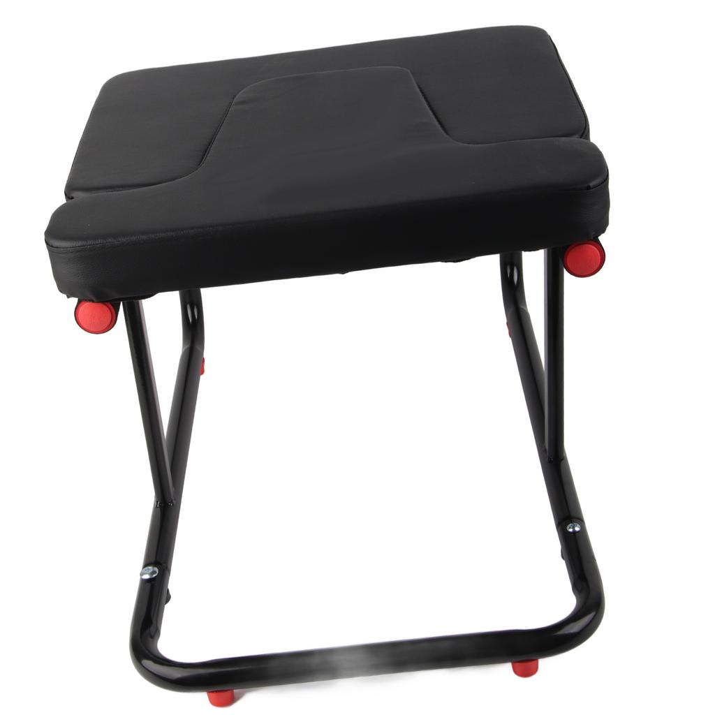 Headstand Bench Black Multiple Benefits Beginner Friendly Upside Down Chair for Home