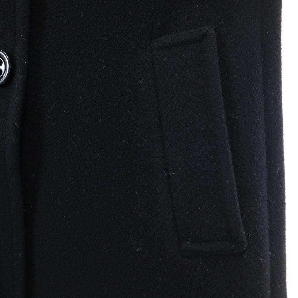 Paul Smith BLACK LABEL Wool Blend Made In Japan Coat 42 Black Women Used