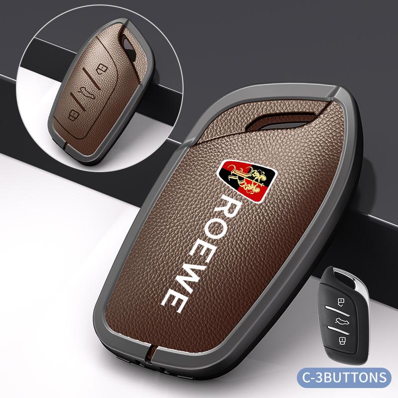 Roewe RX5 16-20 & Older i6 RX8 RX3 EI5 Metal Key Shell Cover