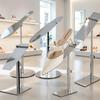 Stainless Steel Shoe Display Rack for High Heels and Shoe Support Stand