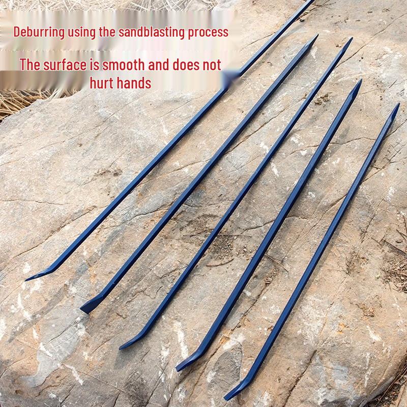 Heavy-Duty Hexagonal Steel Pry Bar