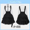 Entzückendes knielanges klassisches Lolita-Kleid für Damen, ideal für Cosplay-Partys mit Anime-Thema