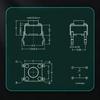 High-Temp Resistant 6x6mm Vertical Tactile Button Switch, 4-Pin, 6*6*4/4.3~15H