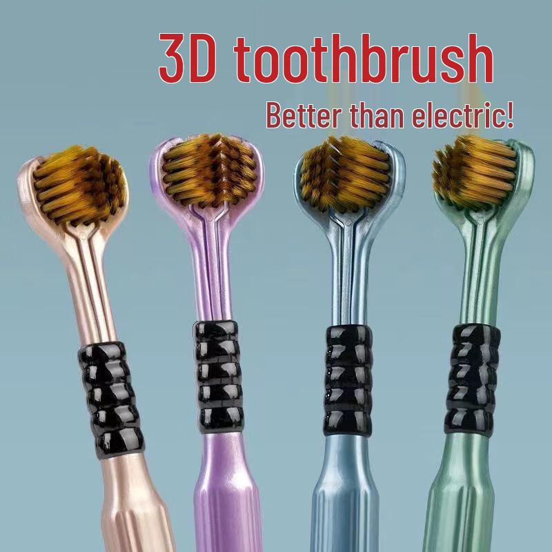 Paul Frank Family 3-Sided U-Shaped Soft Bristle Toothbrush 6-Pack