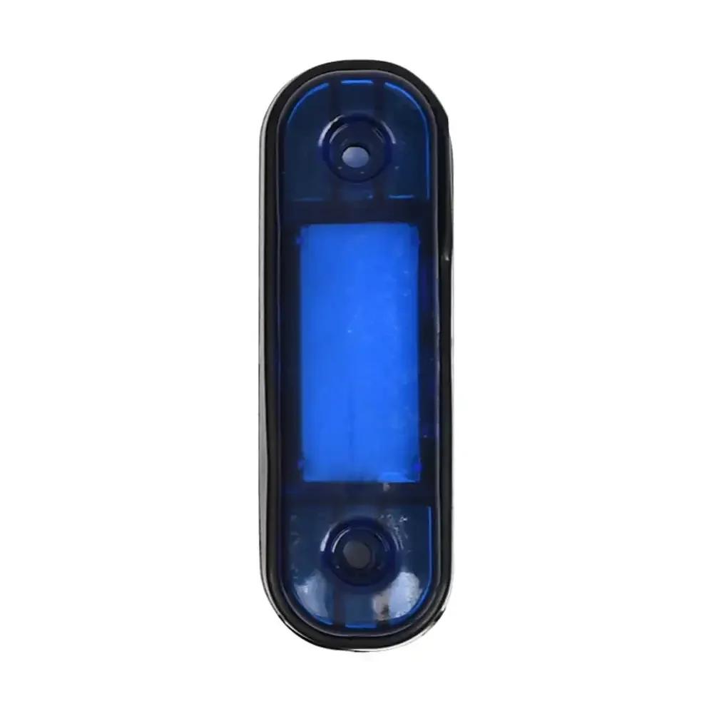 

1 шт. 12 В 24 В 3 светодиодных водонепроницаемых боковых габаритных фонарей для грузовика, фургона, сигнальных огней для прицепа, каравана, красного, оранжевого, белого цвета синий