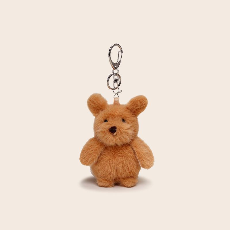 Penguin Sheep Otter Bear Plush Keychain Stuffed Doll Backpack Pendant Kids Gift
