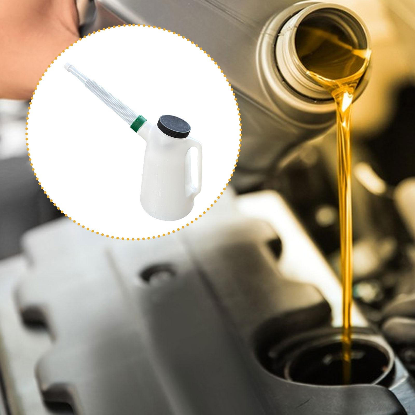 

Канистра с носиком и крышкой, герметичная, контейнер, дозатор для масла, для автомобилей 1.2L