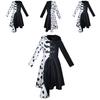 101 Dalmatians Black And White Witch Cruella De Vil Cosplay Dress
