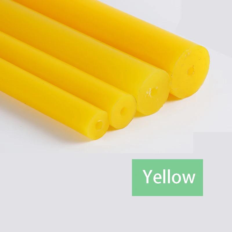 500mm Length Hollow PU Rod RUBBER SPRING Bar Polyurethane Elastic Rubber Round Stick