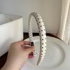 Fasce Nere Bianche a Pois Retrò con Testa in Spugna Moda Coreana Donna Cerchietto per Capelli Fascia per Lavare il Viso Capelli Accessori per Capelli da Festa Donna