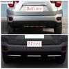 Car Rear Bumper Strip Decoration Protector Cover Trim For GWM HAVAL H7  2024 2025 Stainless Steel Accessories Exterior Refit