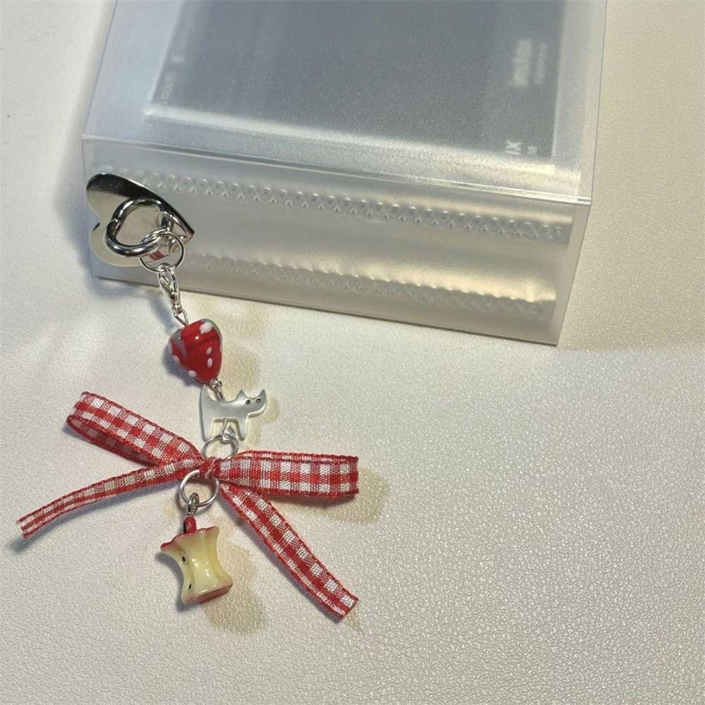 Sparkling Y2K Phone Charms Knotbow Phone Chain Beaded Phone Lanyard  Jewelry Gifts