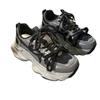 Thick-soled heightening dad shoes women's spring and autumn small man fried street new silver casual sports shoes