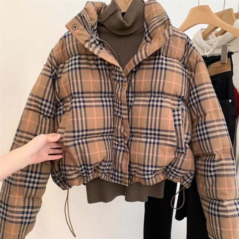 Womens Short Puffer Jacket Winter Warm