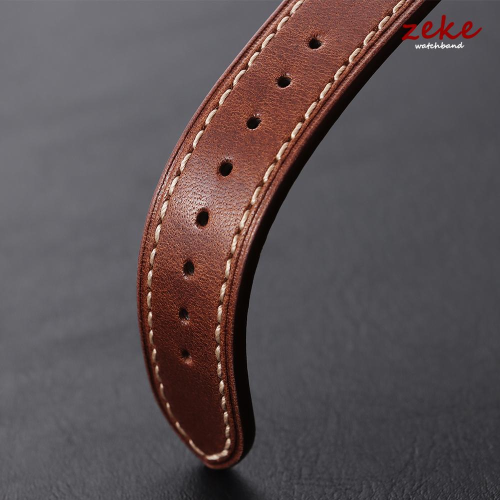 18mm 20mm 22mm Cowhide Watch Strap for Rolex for Seiko Quick Release Wrist Band Butterfly Buckle Leather Bracelet Accessories