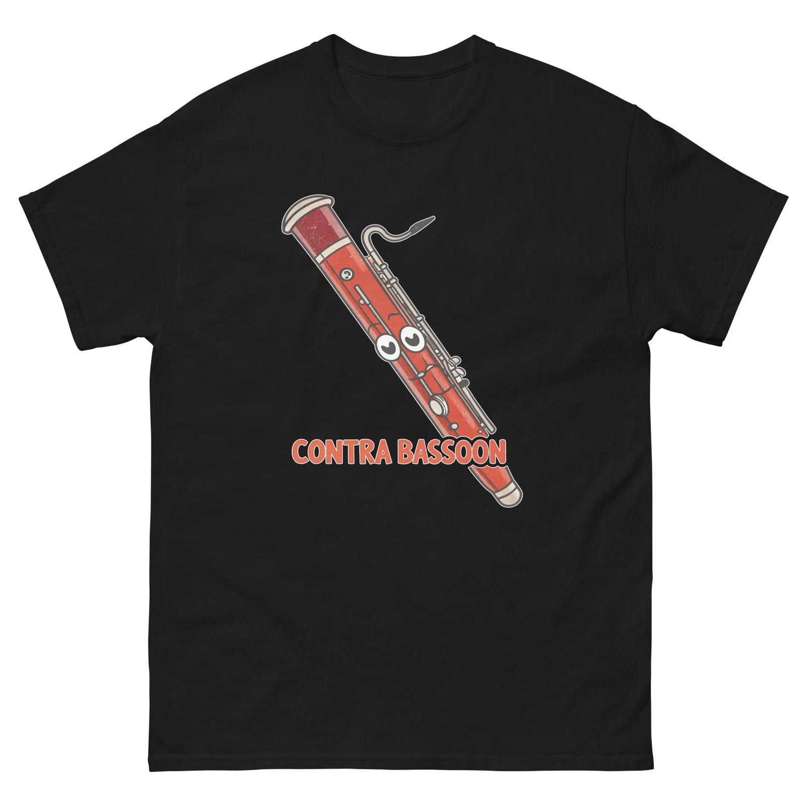 

Contra Bassoon Musical Instrument Illustration T-Shirt L