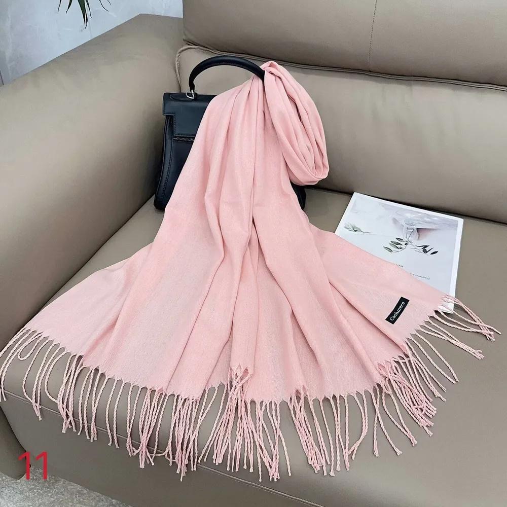 Women's Winter Wool Scarf, Soft And Warm, Thick.