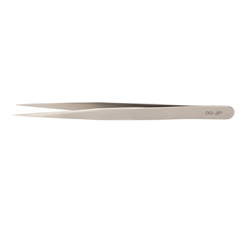 Repair Tweezer Static Magnetic Proof Round Tip Elastic Hardened Stainless Steel Accuracy Tweezer for Crafts Electronics