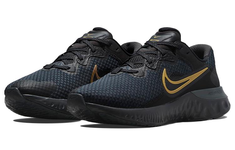 Nike Renew Run 2 Black Metallic Gold CU3504-010