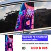 Dan Da Dan Anime Car Stickers Car B-pillar Vinyl Decals Waterproof Auto Center Pillar Sticker Cover Scratches Vehicle Decors