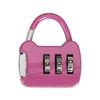 Weatherproof Padlocks 3 Digit Code Password Lock Portable Luggage Security Lock