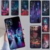 Cyberpunks City Night Cover For Samsung Galaxy S23 S20 FE S21 S22 Ultra Note 20 Note 10 S8 S9 S10 Plus Phone Case