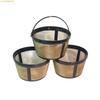 K1AE Sustainable Reusable Coffee Filter Nonrust Steel Design 6~8 Cup Suitable