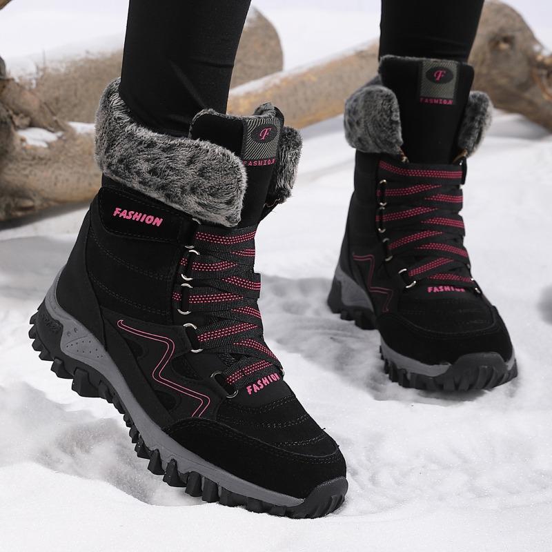 Women's Winter Boots  Anti-Slip Waterproof Warm Large Size Snow Boot Women's Shoes Womens Winter Shoes European Winter Boots