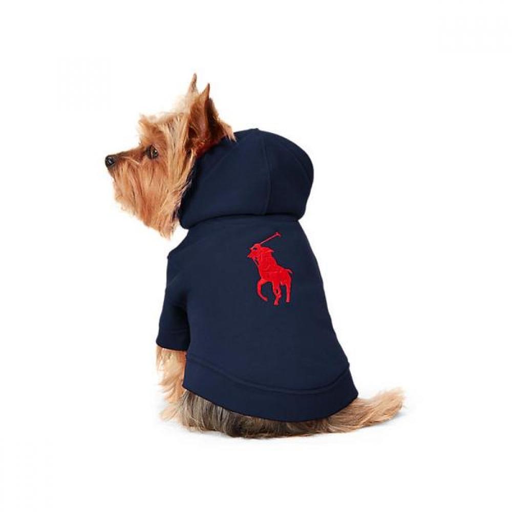 Ralph Lauren Big Pony Fleece Dog Hoodie Hmpogfthr920002410