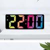 Colorful Large Screen Font Alarm Clock - Bedside Electronic Clock 0725
