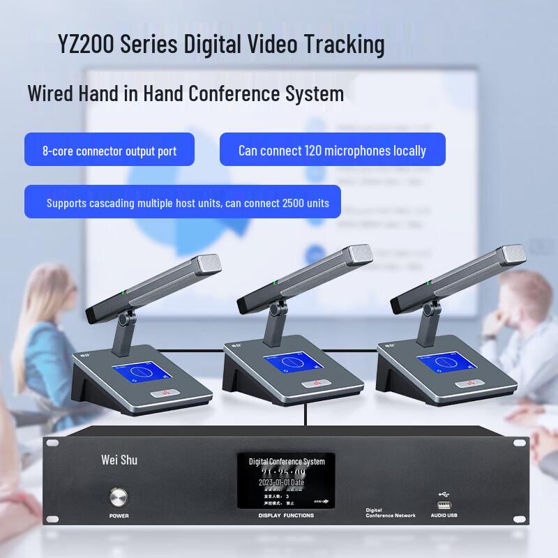 WISHU YZ200-E Wired Conference System Microphone (CN version)