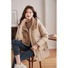 Fengxun Women's Winter Hooded Down Jacket FXJH3851