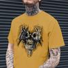 2024 Personality Popular Men's Summer Weird Quick Dry Short Sleeve Werid Pattern Print Shirt Loose Custom Shirt Men's Clothing