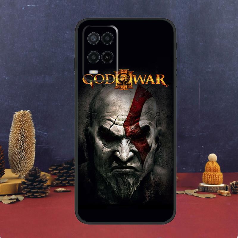 

God of War Case For Oppo A5 Pro A6 A15 A18 A38 A58 A78 A98 A54 A74 A94 A17 A57 A80 A60 A40 A16 A76 A96 OPPO A5 Pro 5G