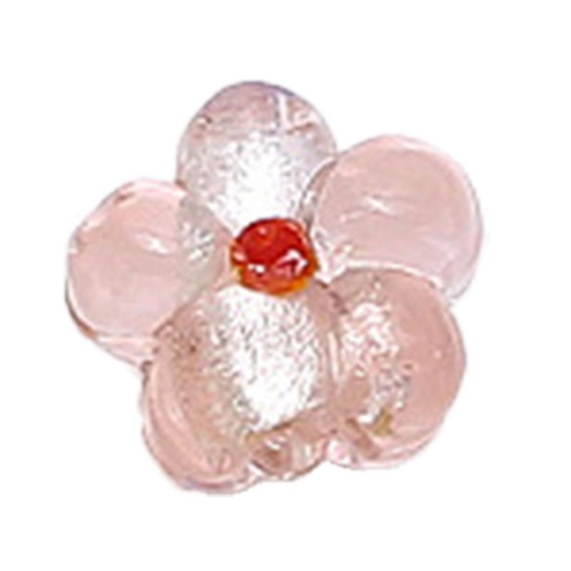 Beliebte farbige Glasur Farbe Blume DIY Zubehör Süße Anhänger DIY Handgemachtes Armband Halskette Ohrringe Materialien