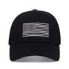 Hats New Embroidered American Flags Baseball Caps Men's and Women's Big Head Circumference Hard Top Mao Green Sunshade Cap Tide