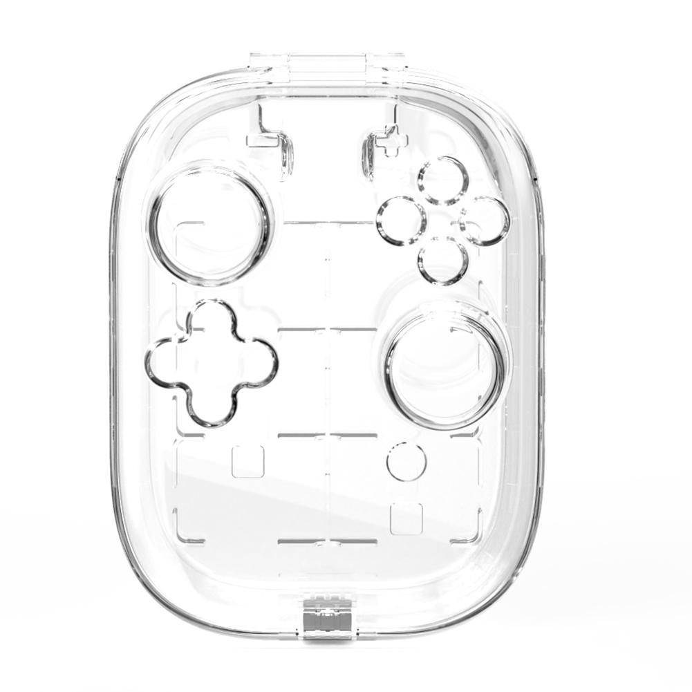 

Transparent Storage Shell Magnetic Buckle Protective Case Shockproof Game Controller Cover for Switch 2 Game Console чистий