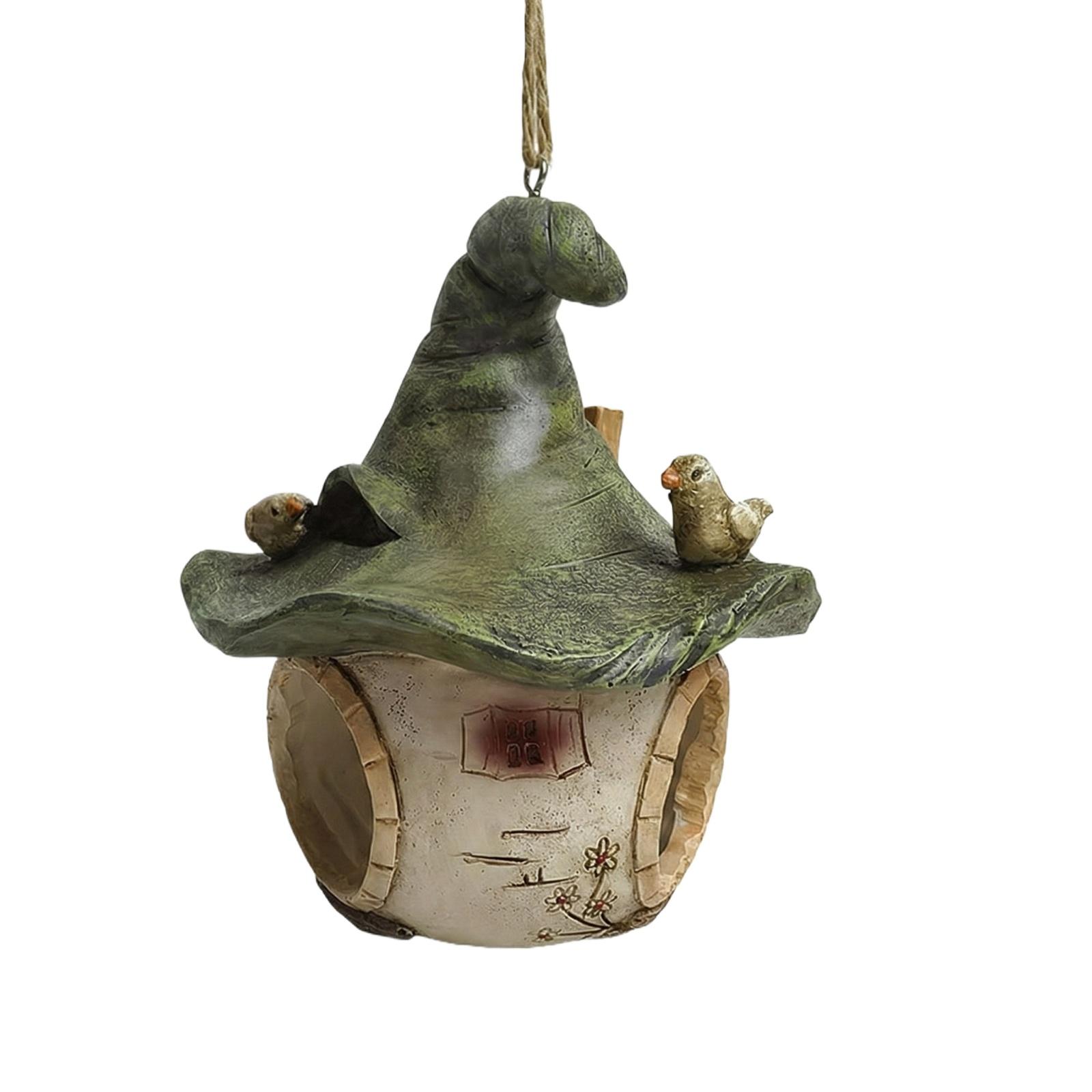 

This Hanging Tree-shaped , A Warm And Cozy Outdoor Patio Resin Decorative Bird Feeder , Is The Perfect Choice For Garden And Patio Enthusiasts. One Size