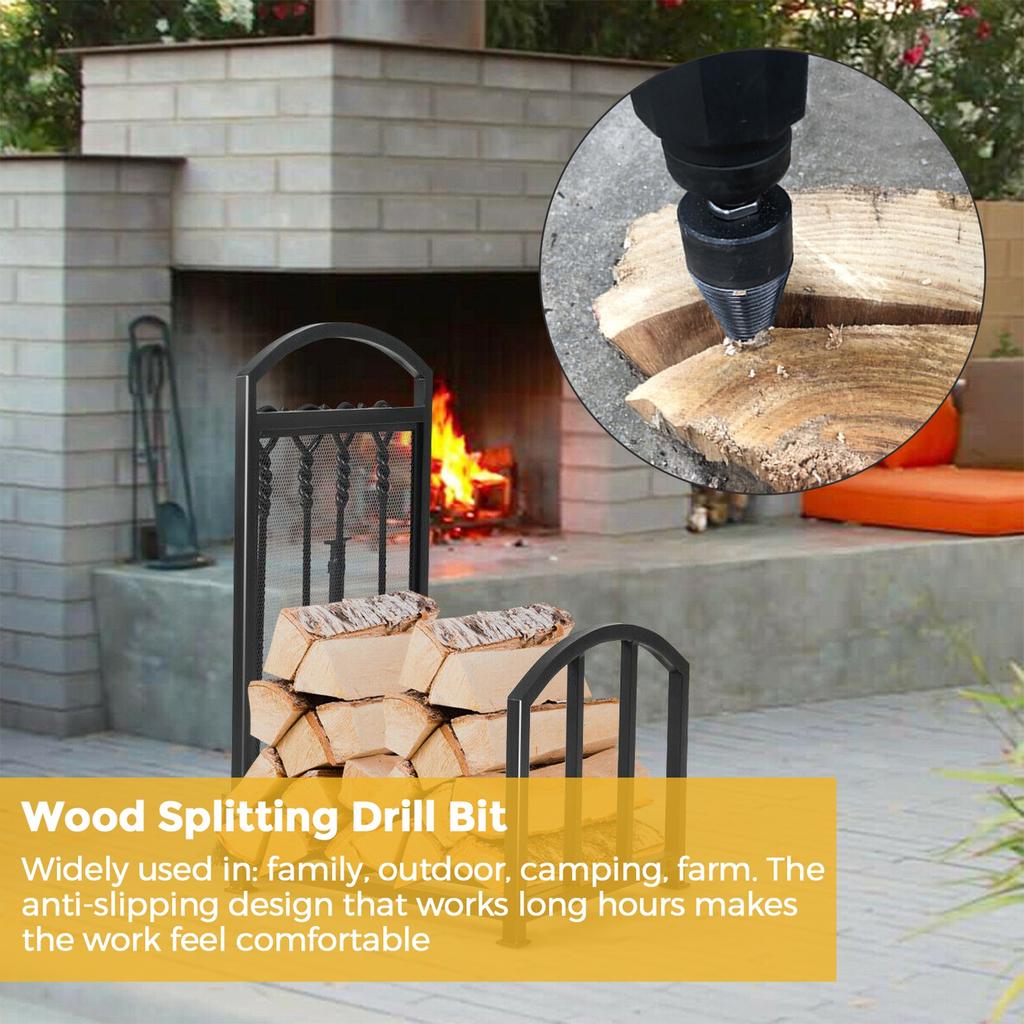 Wood Splitter Drill Bits Carbon Steel Log Splitter Bit