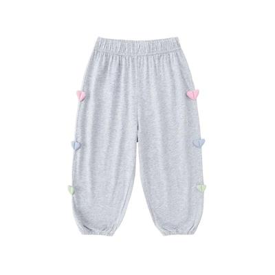 DUDUJIA Mädchen Leichte Sommer-Mückenschutzhose 100% Baumwolle